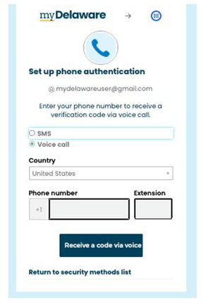 Image of Account Activation Email